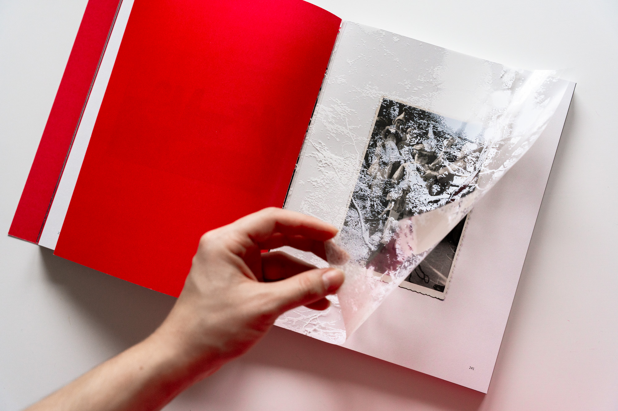 Archival photobook displayed as a photographic work focused on Romanian heritage and visual memory.