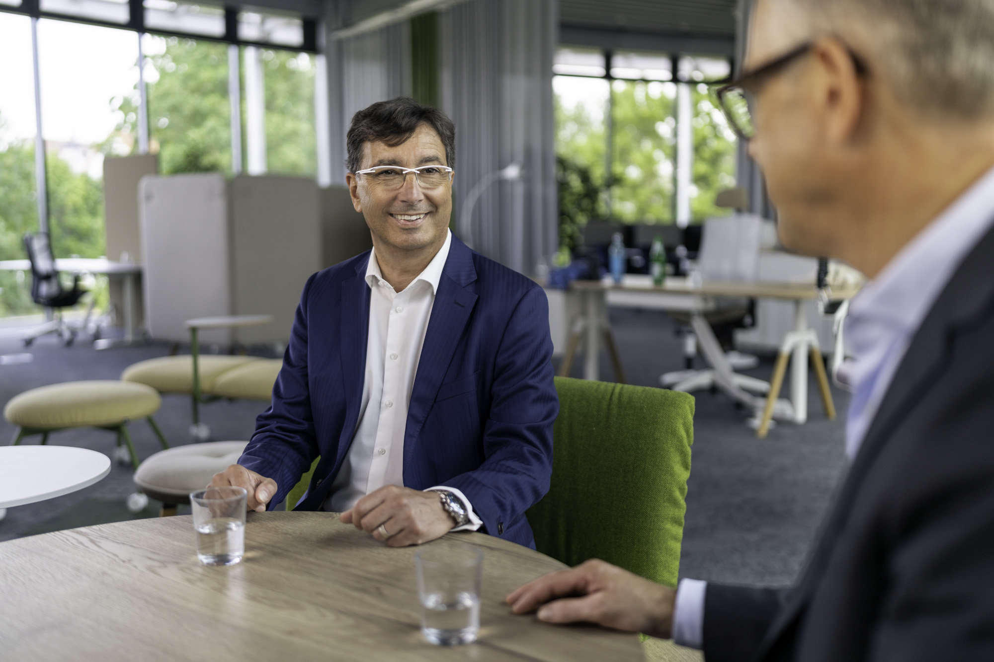 Portrait featuring Prof. Dr. Niko Mohr (Chairman of the Supervisory Board), commissioned by König + Neurath.
